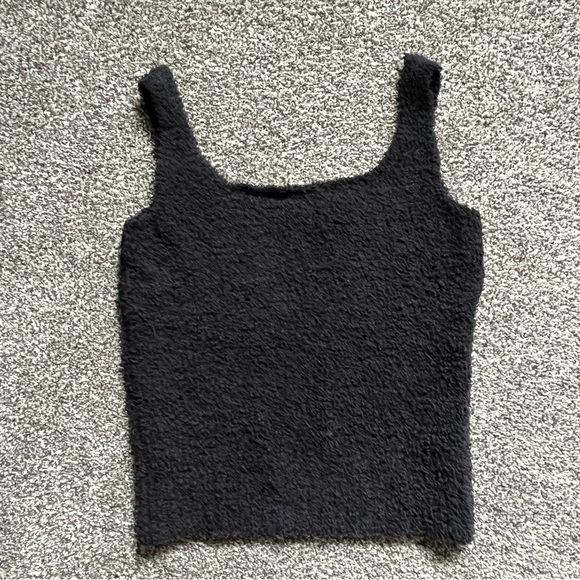 SKIMS Tops - Skims NWOT‎ Cozy Knit Tank Size L/XL Color Onyx